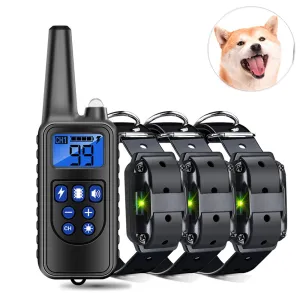 800m Dog Training Collar Dog Training Device IP7