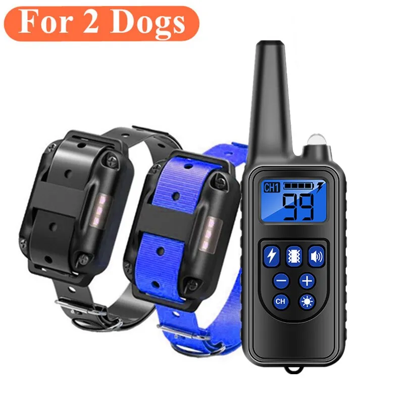 800m Dog Training Collar Dog Training Device IP7