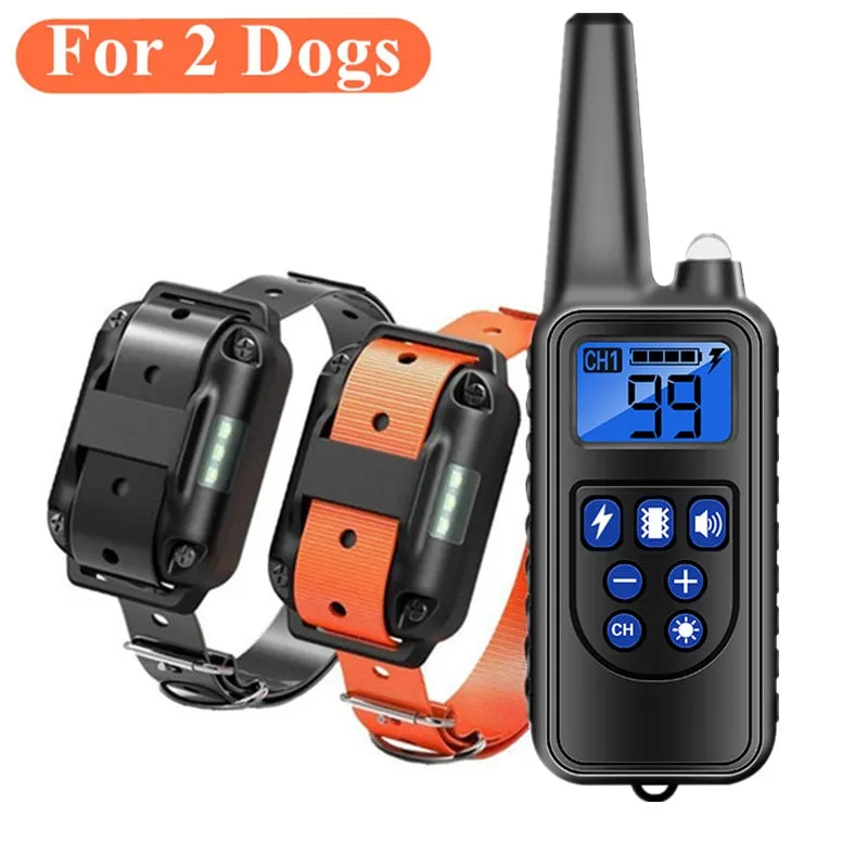 800m Dog Training Collar Dog Training Device IP7