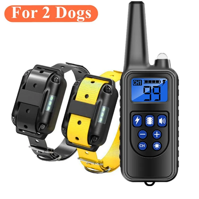 800m Dog Training Collar Dog Training Device IP7