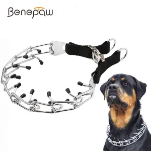 Adjustable Prong Dog Training Choke Pinch Collar