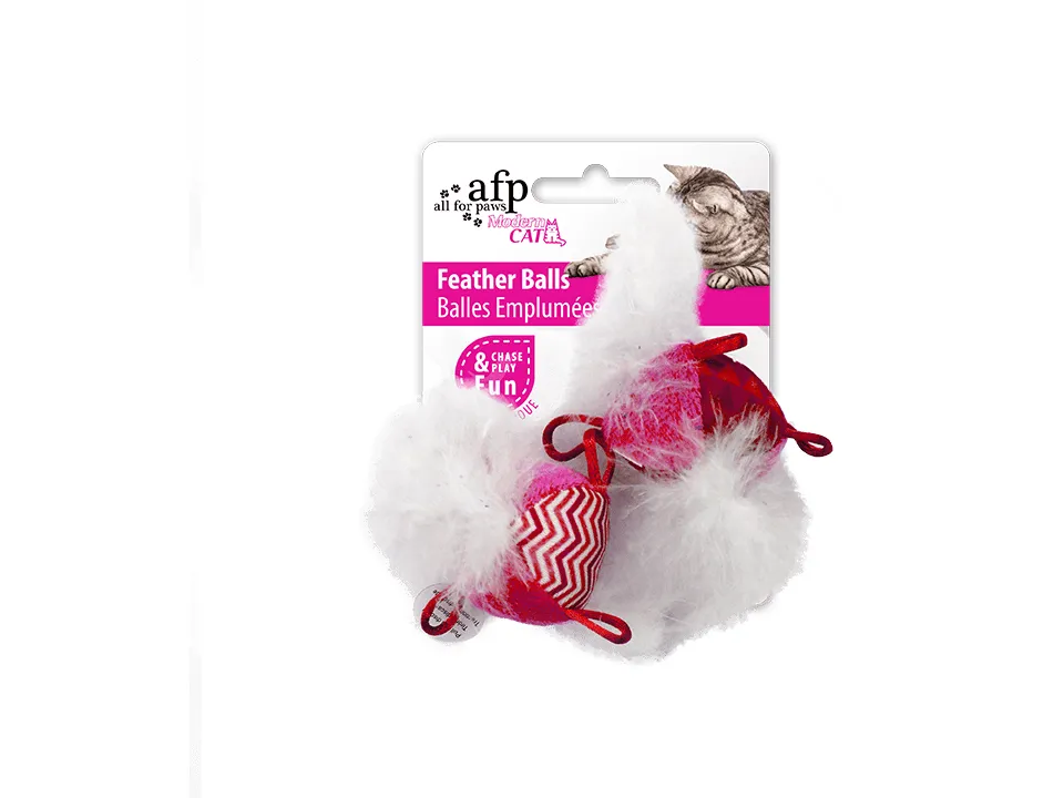 AFP Modern Cat - Feather Balls (with sound chip)