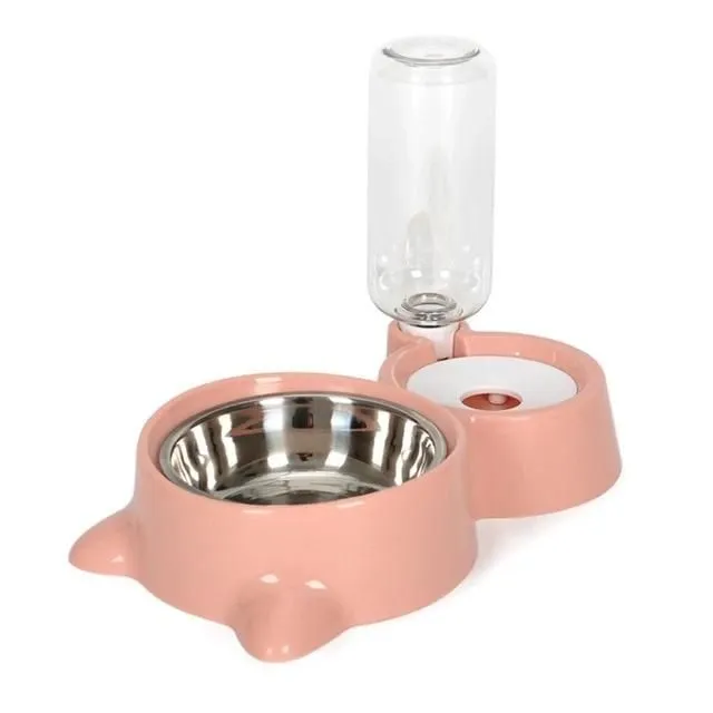 Automatic Pet Feeder Water Dispenser Bubble Pet Bowls for Water Drinking Fountain Feeding