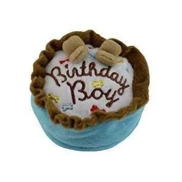 Birthday Cake Boy Dog Toy