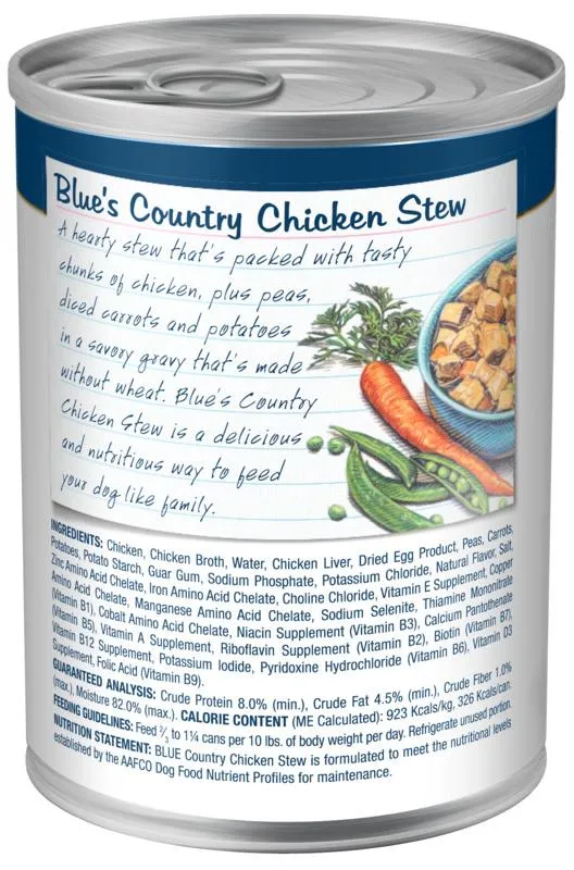 Blue Buffalo Blue's Country Chicken Stew Canned Dog Food