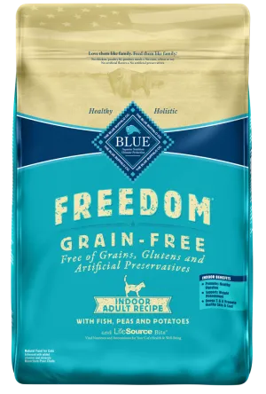 Blue Buffalo Freedom Fish Grain Free Indoor Dry Cat Food