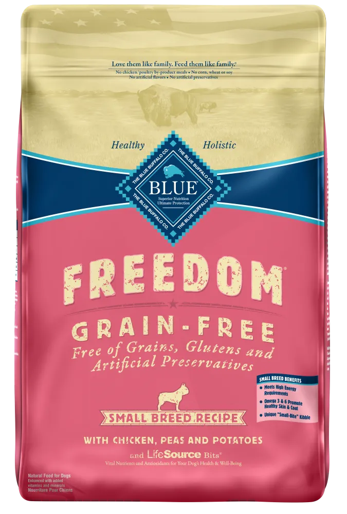 Blue Buffalo Freedom Grain Free Chicken Recipe Small Breed Adult Dry Dog Food