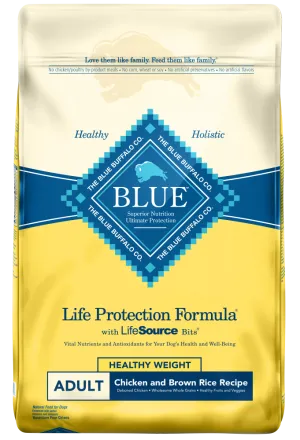 Blue Buffalo Life Protection Healthy Weight Natural Chicken & Brown Rice Recipe Adult Dry Dog Food