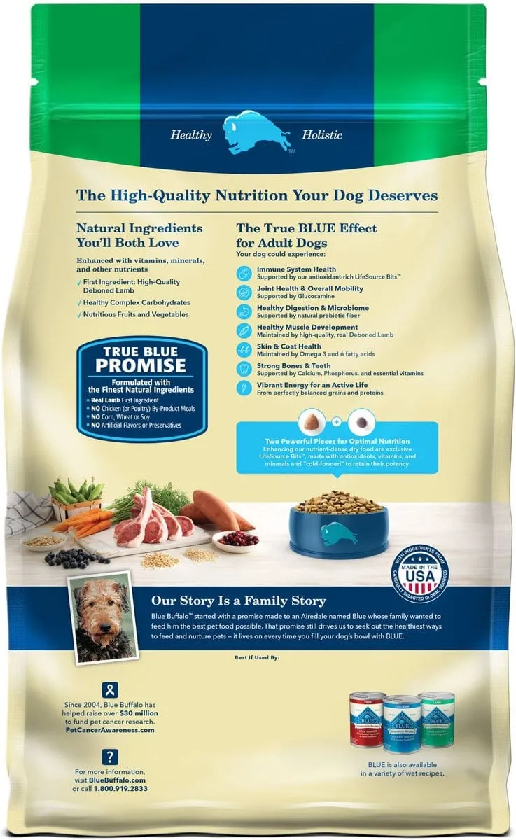 Blue Buffalo Life Protection Natural Lamb & Brown Rice Recipe Adult Dry Dog Food