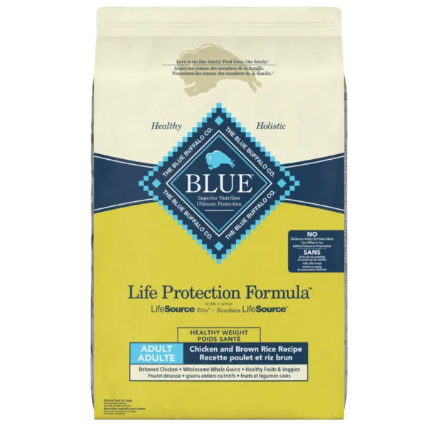 BLUE Life Protection Formula Healthy Weight Chicken & Brown Rice Recipe Dry Dog Food