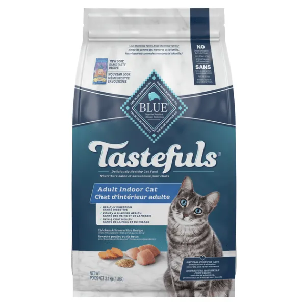 BLUE Tastefuls Indoor Health Chicken & Brown Rice Recipe Dry Cat Food