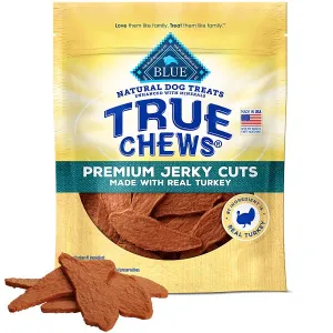 Blue TrueChew Premium Jerky Cuts Turkey 340g