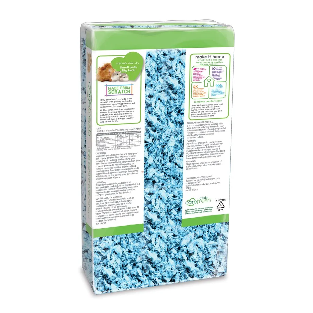 Carefresh Small Pet Bedding Blue 10L