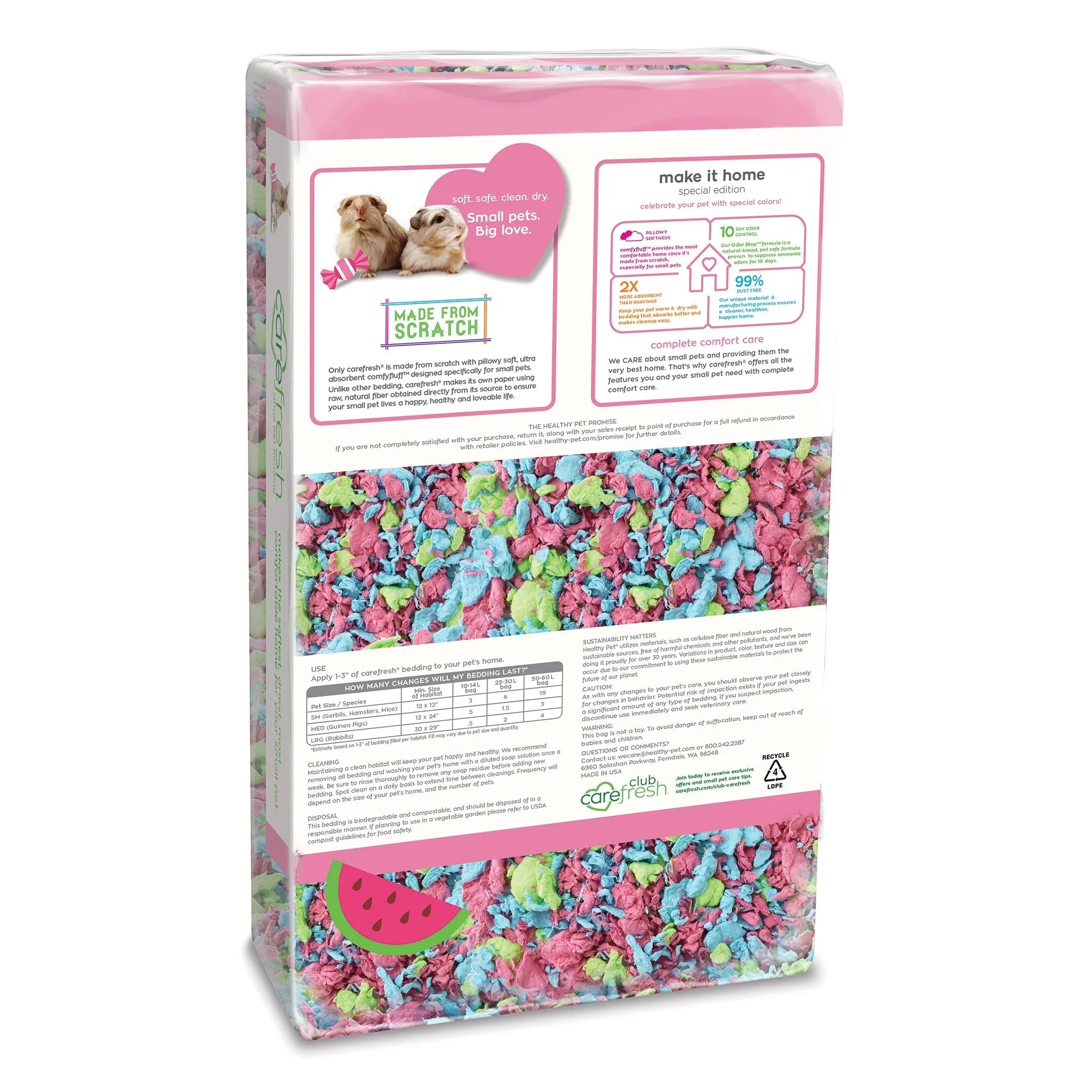 Carefresh® Special Edition Small Pet Paper Bedding