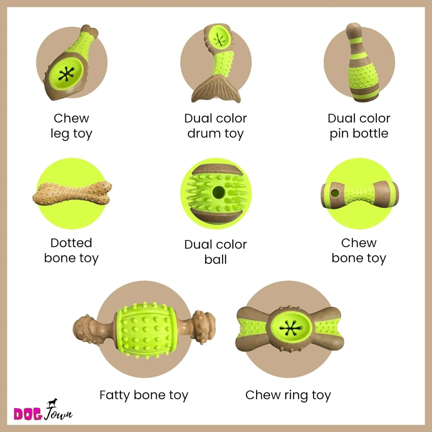 Chew Toys for Dogs and Puppies - Fatty Bone