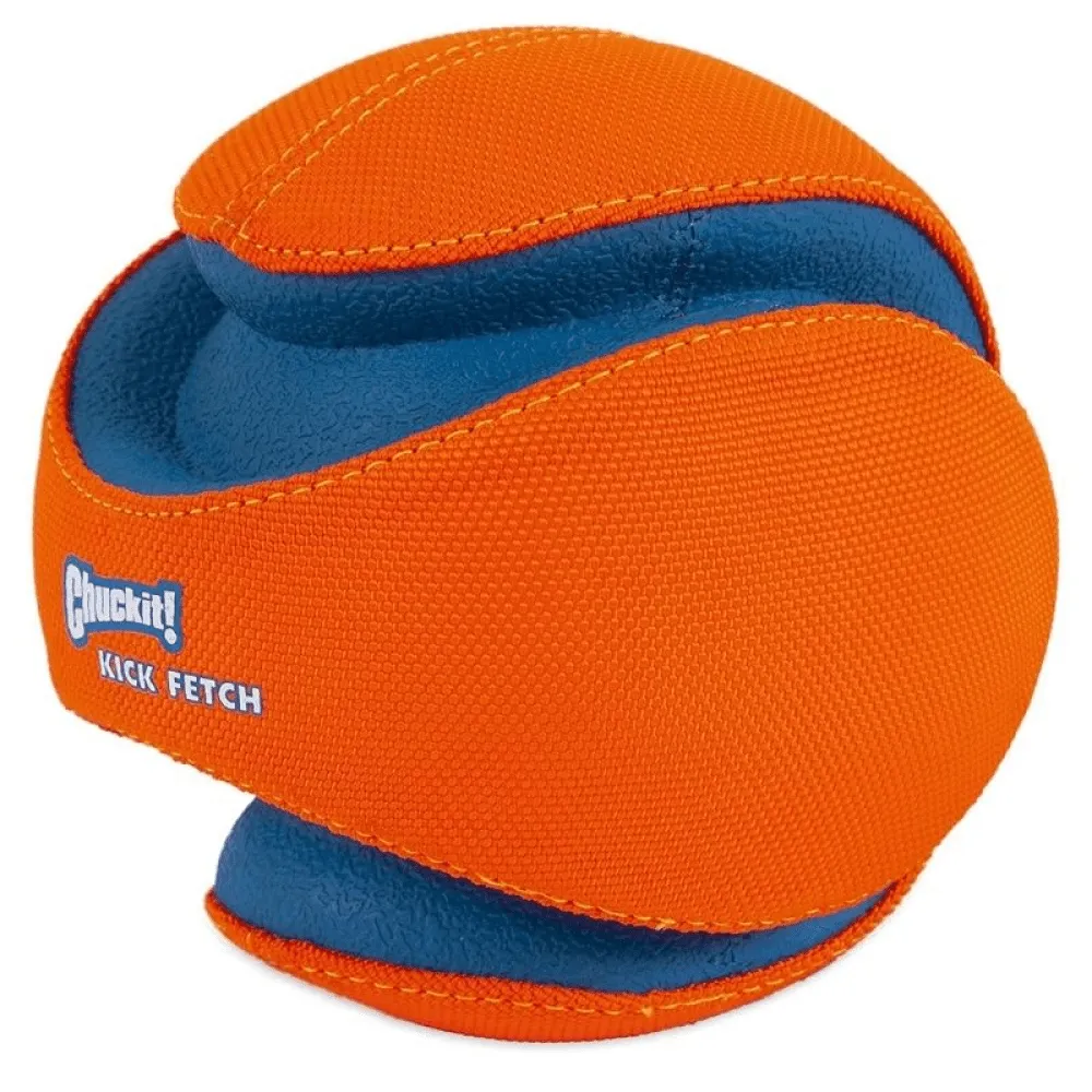 Chuckit! Kick Fetch ball Toy for Dogs (Orange)