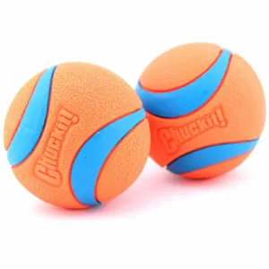 Chuckit Ultra Rubber Ball Dog Toy 2 Pack