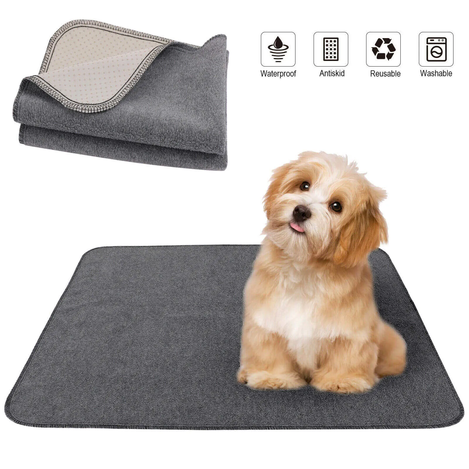 Dogs Fast Absorbent Non-Slip Dog Whelping Mat