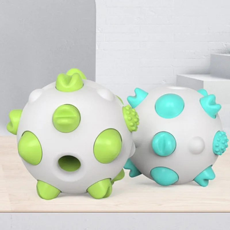 Interactive Chew Toy for Dogs Rubber Ball