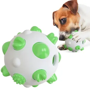 Interactive Chew Toy for Dogs Rubber Ball