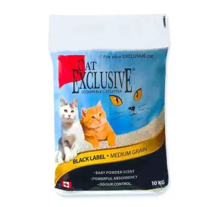 Intersand Cat Exclusive Scoopable Cat Litter (10 kg, Multicolor)