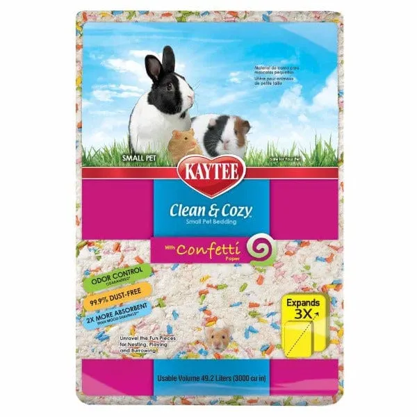 Kaytee Clean & Cozy Confetti Bedding