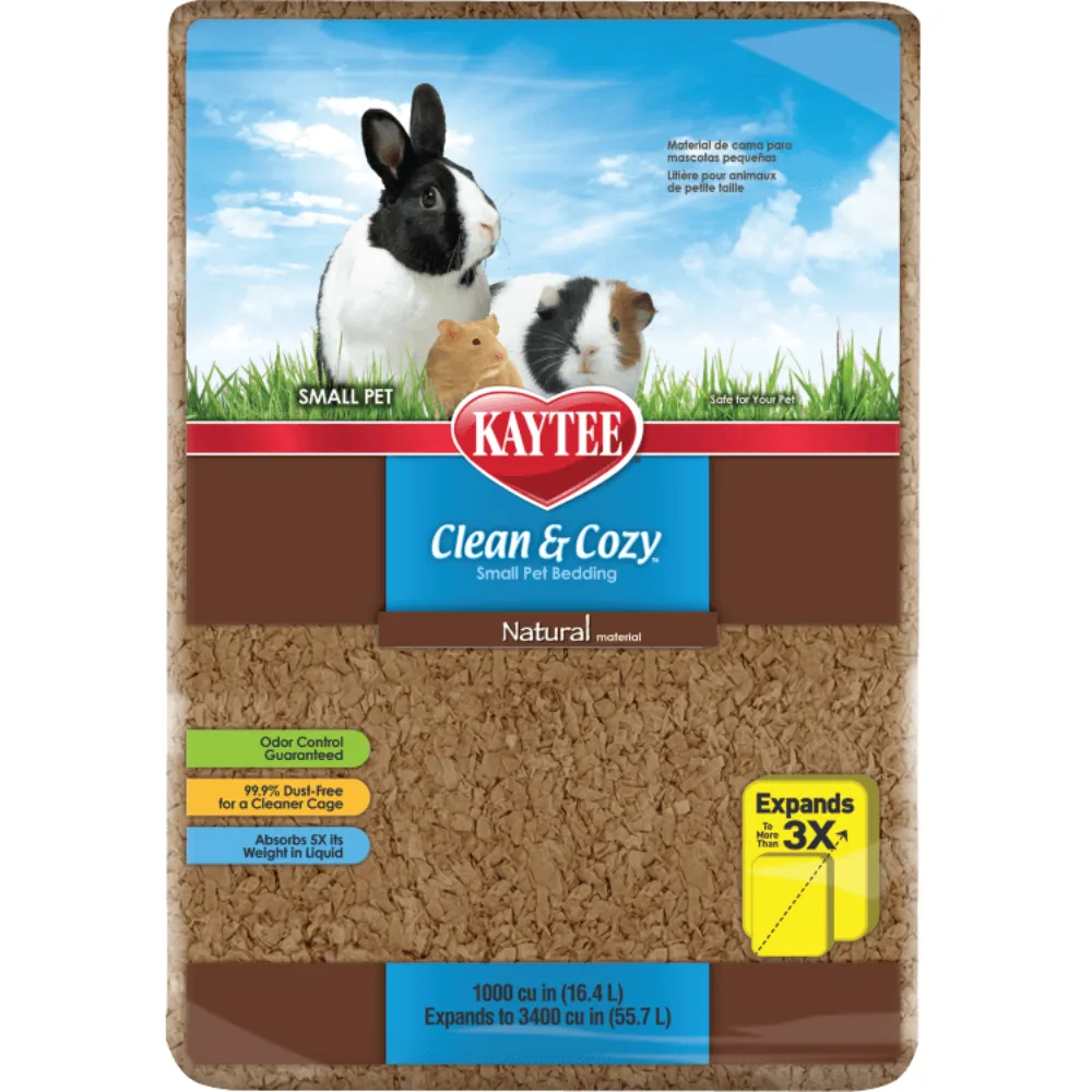 Kaytee Clean & Cozy Natural Bedding 49.2L