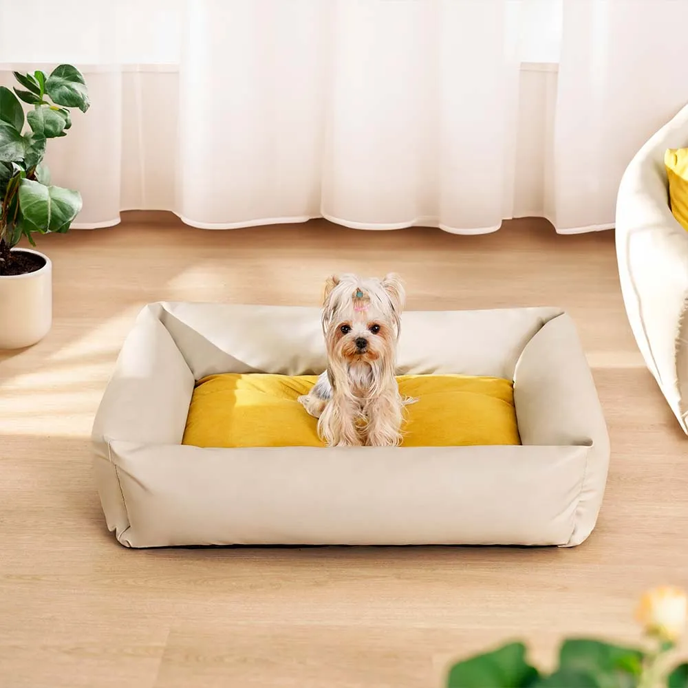 Leathaire Waterproof Cozy Pet Dog Bed