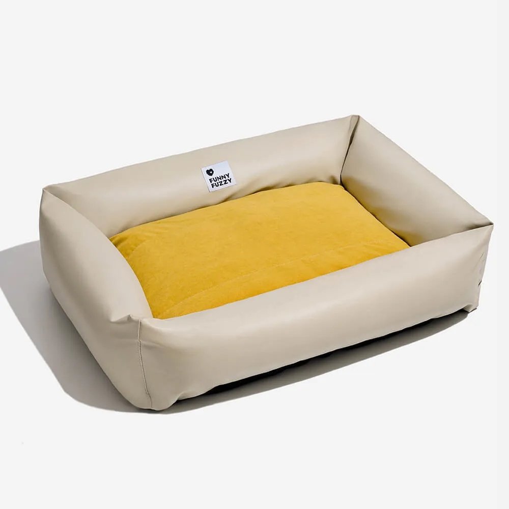 Leathaire Waterproof Cozy Pet Dog Bed