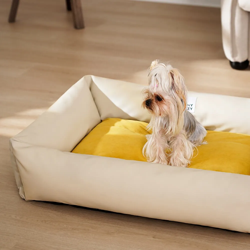 Leathaire Waterproof Cozy Pet Dog Bed