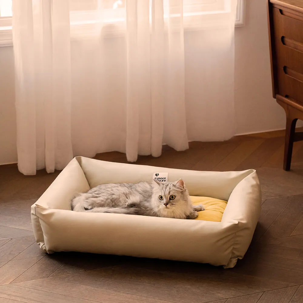 Leathaire Waterproof Cozy Pet Dog Bed