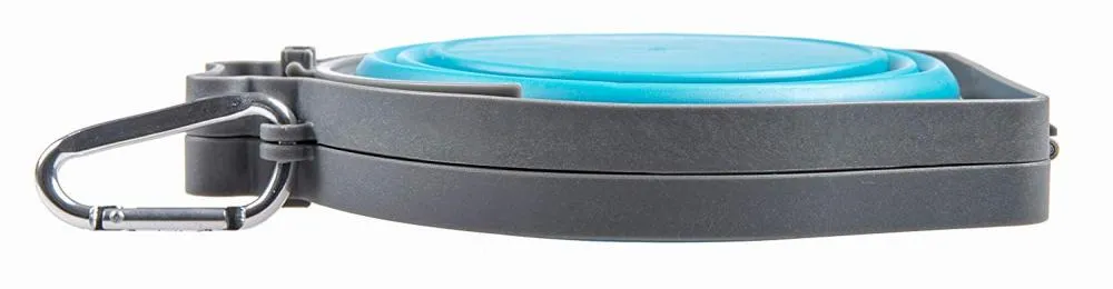 Loving Pets Blue Bella Roma Travel Double Diner Bowl