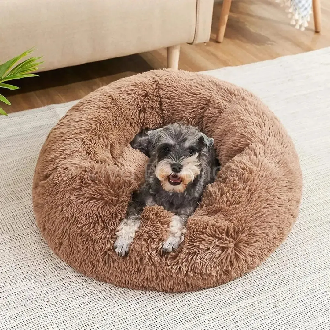 Luxury Washable Pet Bed - Soft Plush Stylish Pet Bedding