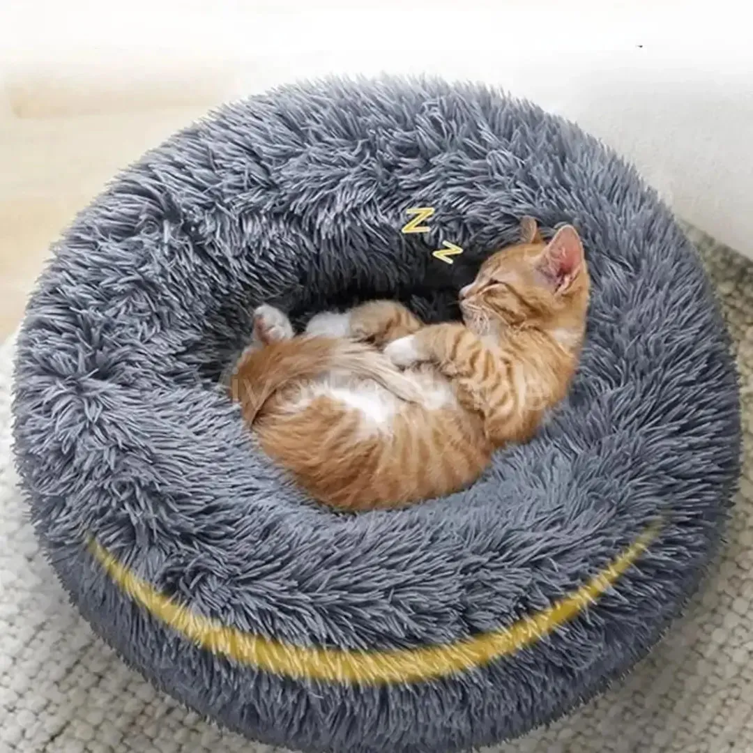 Luxury Washable Pet Bed - Soft Plush Stylish Pet Bedding