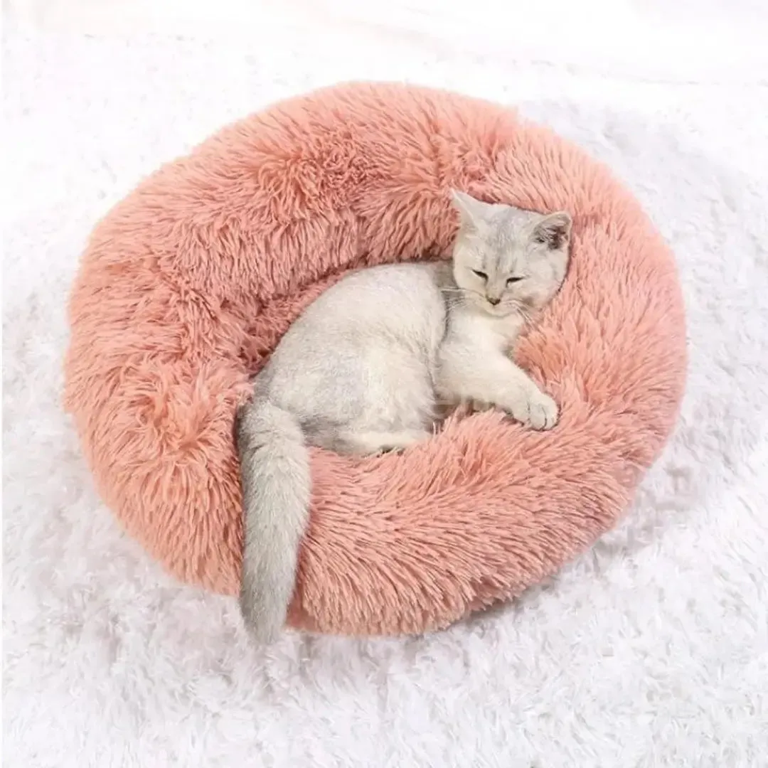 Luxury Washable Pet Bed - Soft Plush Stylish Pet Bedding