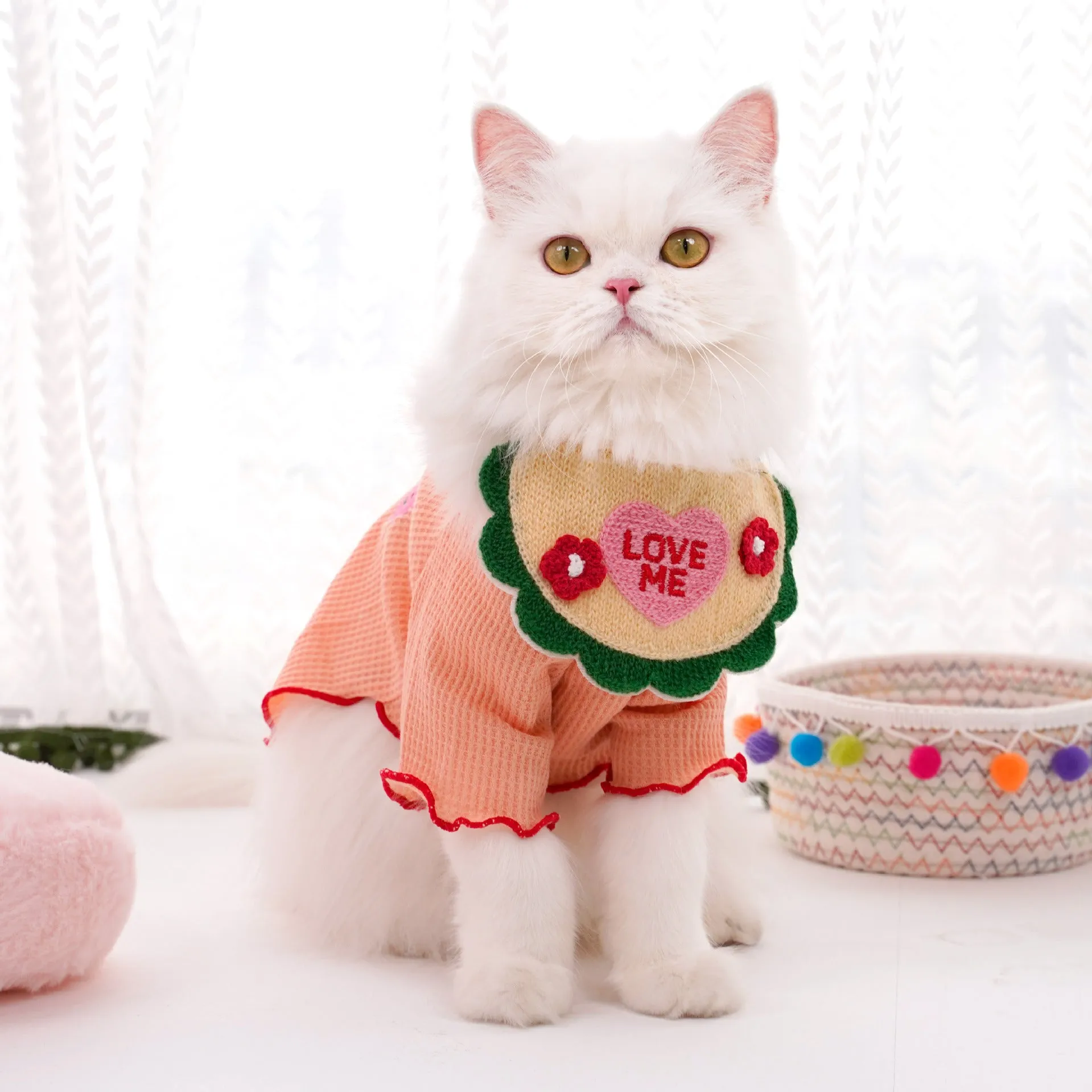 Mokka - Embroidered Pet Bib