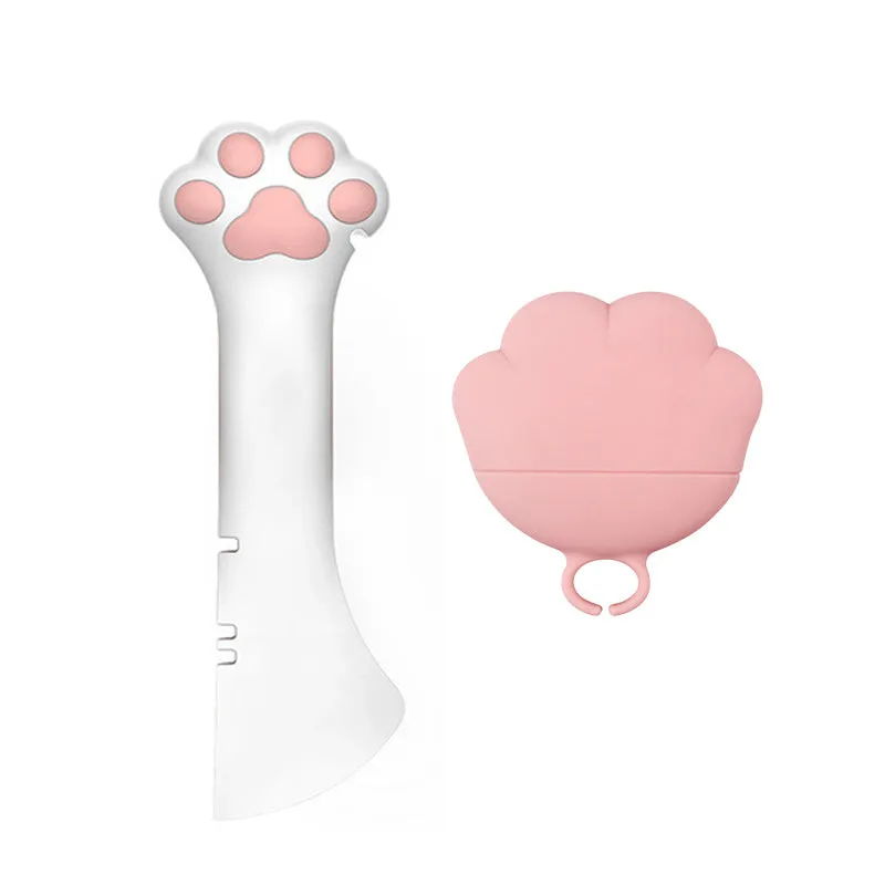 Multifunction Pet Canned Spoon Jar Opener Puppy Feeding Mixing Scoop