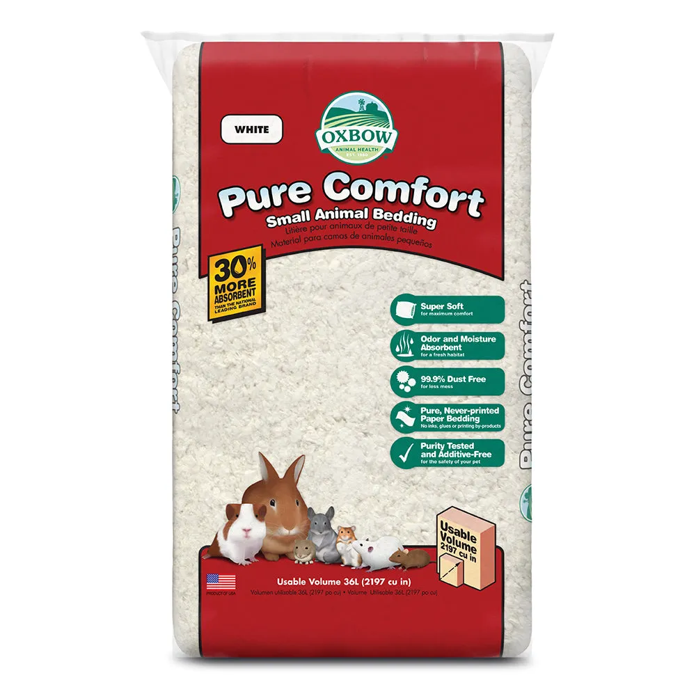 Oxbow Pure Comfort Small Animal Bedding White 36L