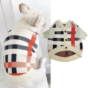 Pet sweater dog clothes