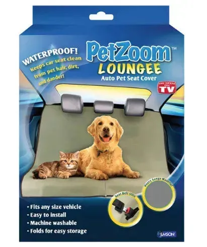 Petzoom Loungee Large Size Pet Crate & Safe Seat Bag Carrier Travel Bed