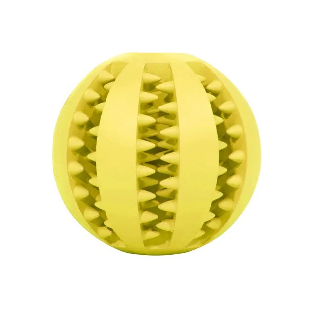 Rubber Balls Chewing Pet Toys