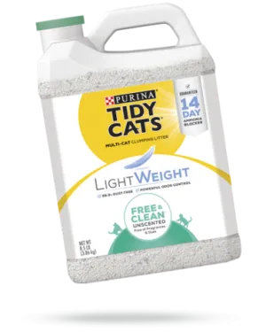 Tidy Cats® Lightweight Free & Clean® Unscented Cat Litter