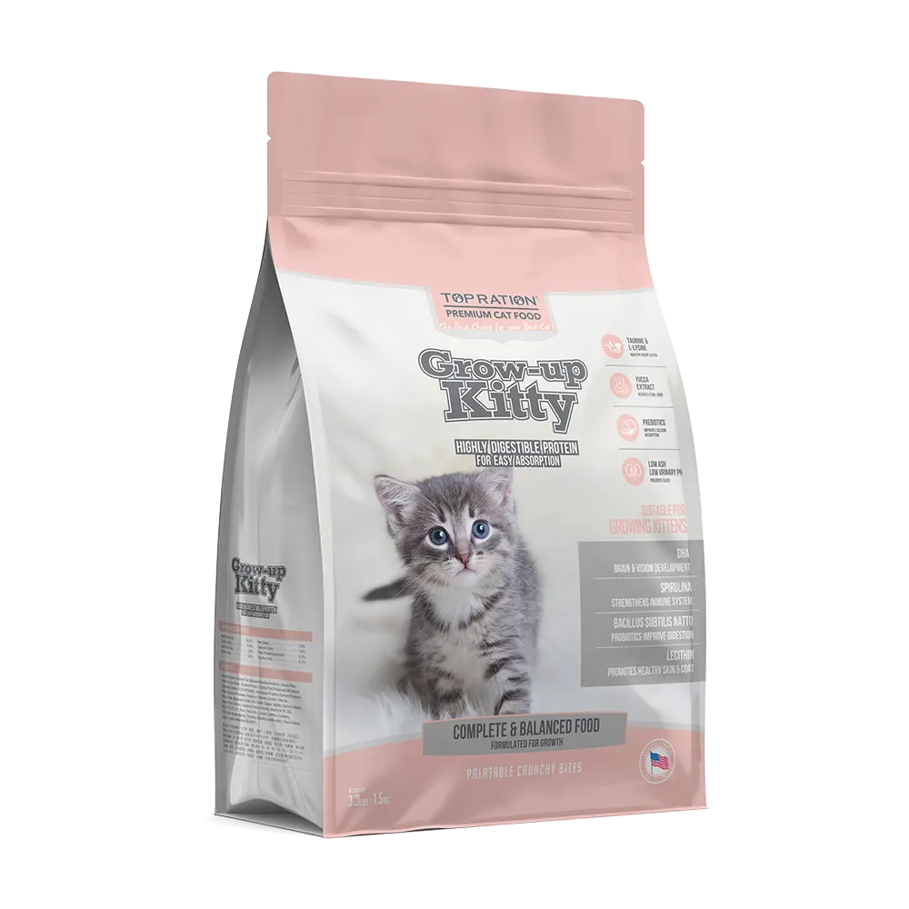 Top Ration Cat Grow-Up Kitty for Kittens 1.5kg