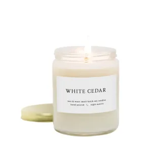 White Cedar Candle