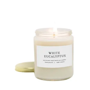 White Eucalyptus Soy Candle